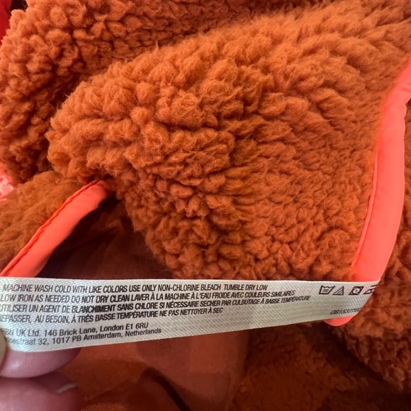 Free People FP Movement Lead the Pack 1/2 zip Pullover Neon Coral XS - Picture 8 of 11